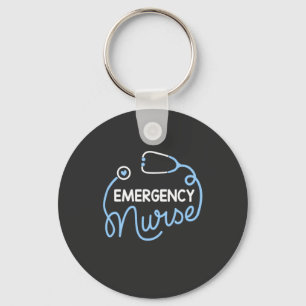 Nursing Life Nurse Emergency Department Nursing Key Ring