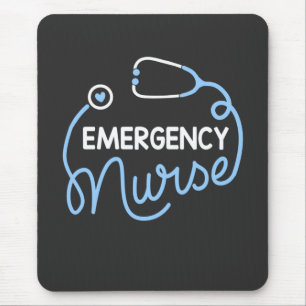 Nursing Life Nurse Emergency Department Nursing Mouse Pad