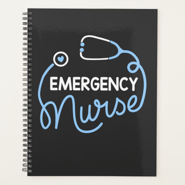 Nursing Life | Nurse Emergency Department Nursing Planner (Front)