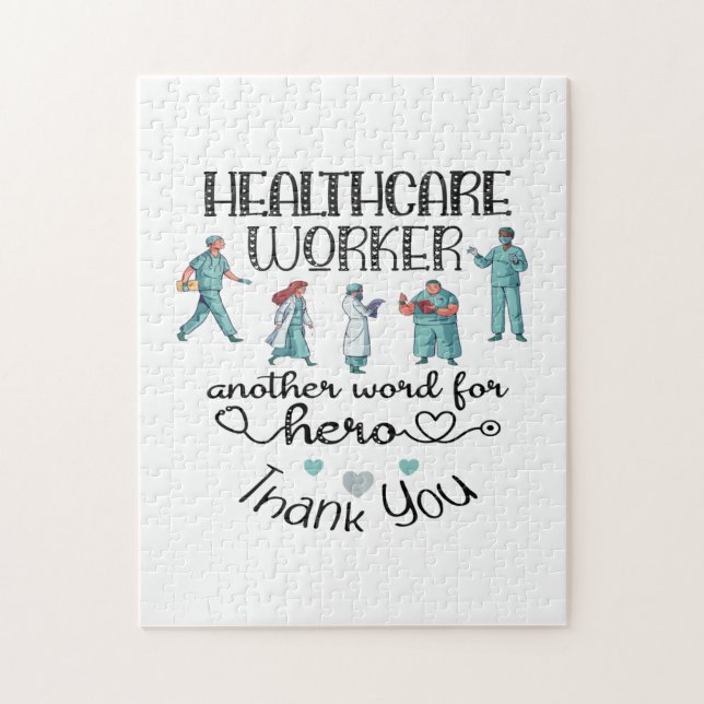 Nursing Life | Nurse Healthcare Worker Jigsaw Puzzle (Vertical)
