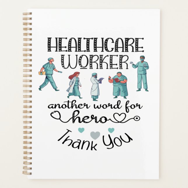 Nursing Life | Nurse Healthcare Worker Planner (Front)