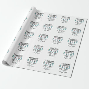 Nursing Life   Nurse Healthcare Worker Wrapping Paper
