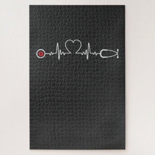 Nursing Life Nurse Heartbeat Jigsaw Puzzle