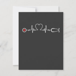Nursing Life   Nurse Heartbeat Thank You Card