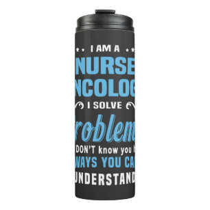 Nursing Life Nurse Oncology Thermal Tumbler