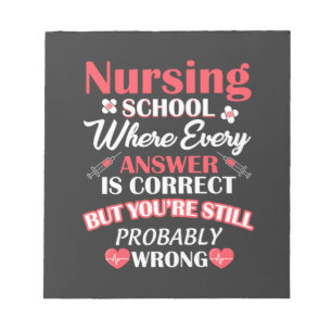 Nursing Life   Nursing School Student Notepad