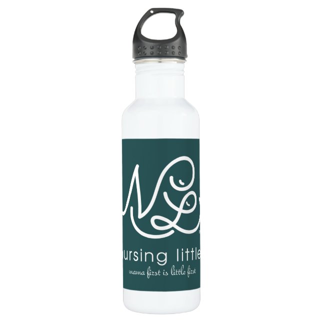 nursing littles water bottle (Front)