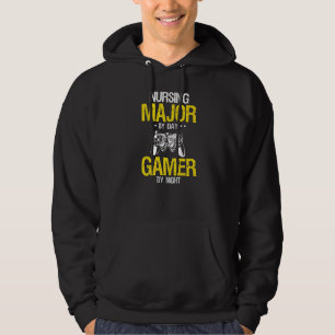 Nursing Major By Day Gamer Night Nursing Student N Hoodie