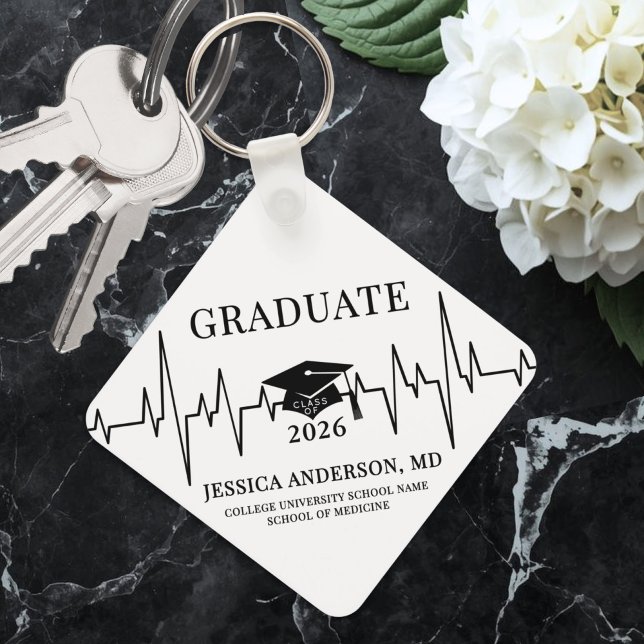 Nursing Medical School Graduation Key Ring (Nursing Medical School Graduation keychain)