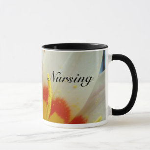 Nursing Mugs Tulips Power of Human Spirit mug