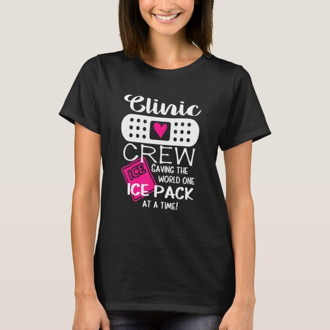 Nursing Nurse  Health Clinic Staff 1 T-Shirt (Front)