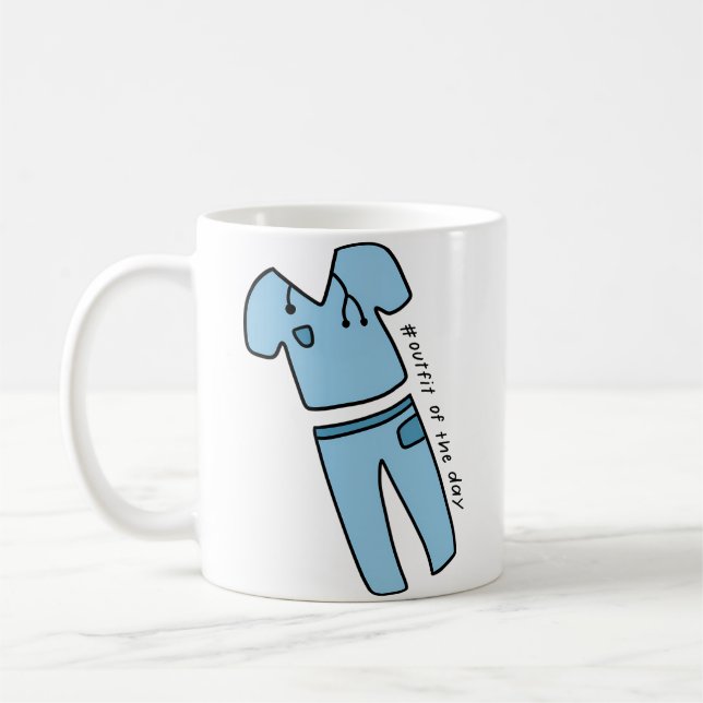 Nursing Of The Day Coffee Mug (Left)