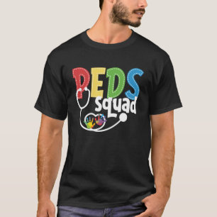 Nursing Paediatrician Squads PEDS Nurses T-Shirt