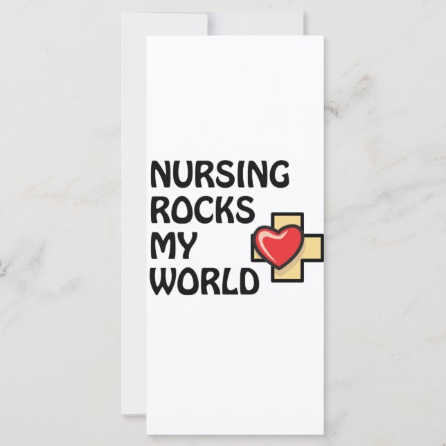 NURSING ROCKS MY WORLD (Front)