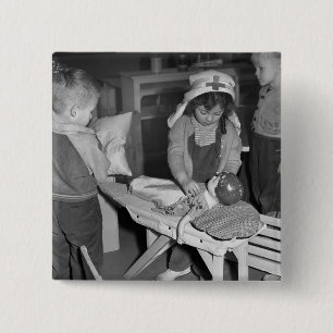 Nursing School: 1940s 15 Cm Square Badge