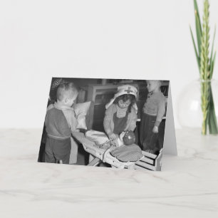 Nursing School: 1940s Card