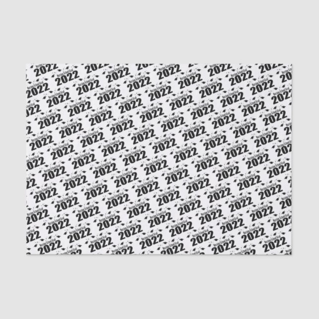 Nursing School 2022 Graduation Tissue Paper (Front)