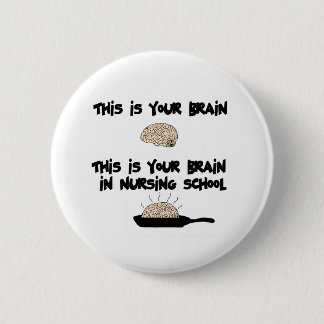 Nursing School 6 Cm Round Badge