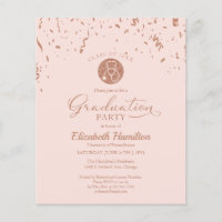 Nursing School Grad Party Budget Invitation