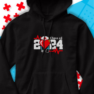 Nursing School Graduate 2024 Nurse Graduation Hoodie