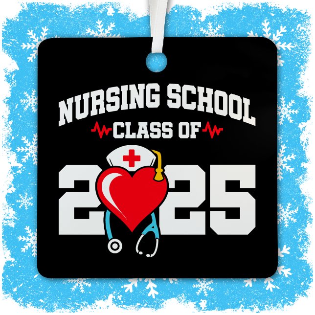 Nursing School Graduate 2025 Nurse Graduation Metal Tree Decoration (Creator Uploaded)