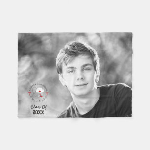 Nursing School Graduate Gear Fleece Blanket