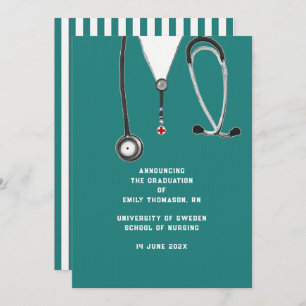 Nursing School Graduation Announcement