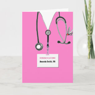 nursing school graduation card