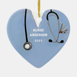 Nursing School Graduation Ceramic Ornament