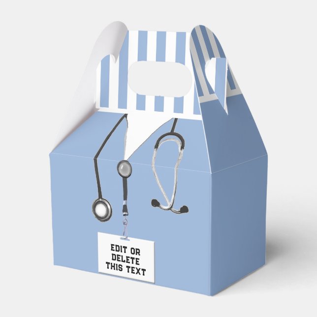 Nursing School Graduation Favor Box (Front Side)
