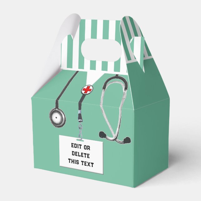 Nursing School Graduation Favour Box (Front Side)