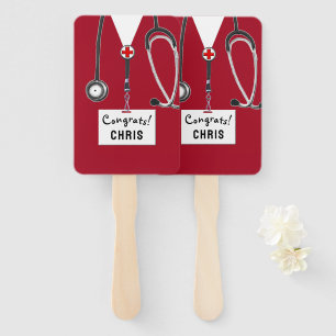 Nursing School Graduation Hand Fan