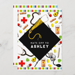 Nursing School Graduation Invitation