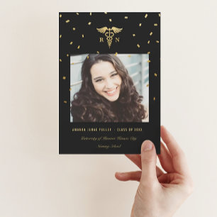 Nursing School Graduation Photo Announcements