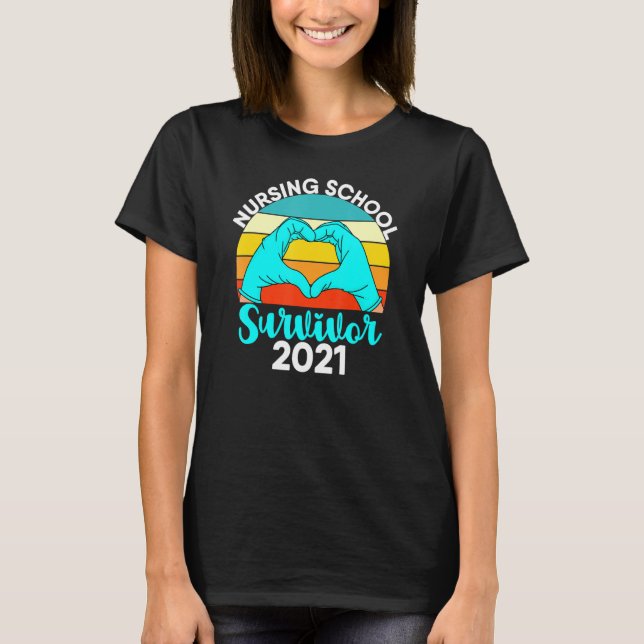 Nursing School Graduation Rn Nursing Assistant App T-Shirt (Front)