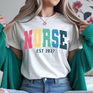 Nursing School Graduation Shirt, Custom RN T-Shirt