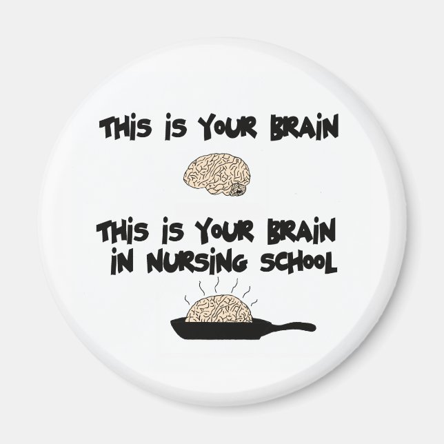 Nursing School Magnet (Front)