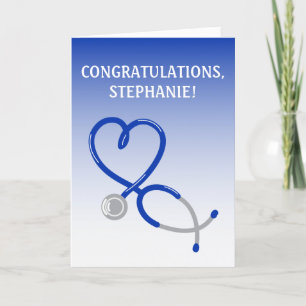 Nursing School Medical School Graduation Card