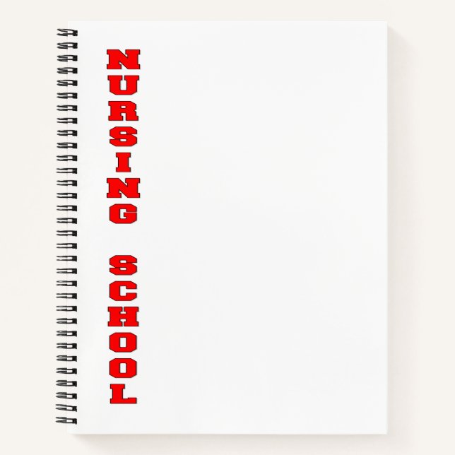 Nursing School Notebook (Front)