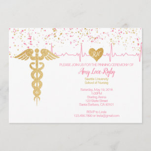 Nursing School Pinning Graduation Announcement