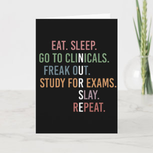 Nursing School student Future Nurse RN Gifts Card