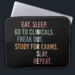 Nursing School student Future Nurse RN Gifts Laptop Sleeve<br><div class="desc">Nursing School student Future Nurse RN Gifts- This design is perfect for every Nursing student. It also makes a great gift for future nurses!</div>