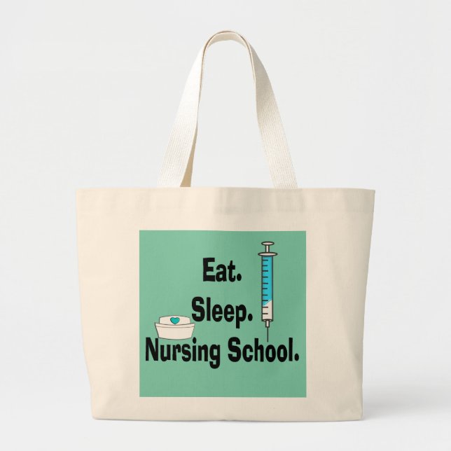 Nursing School Student Tote Bag (Front)