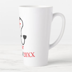 Nursing School survivor class of 20XX medical nurs Latte Mug