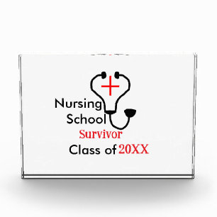 Nursing School survivor class of 20XX medical nurs Photo Block