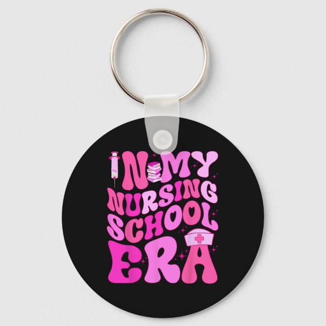 Nursing Student Era For Future Nurse School Essent Key Ring (Front)