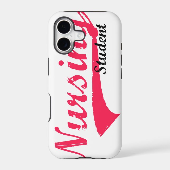 Nursing Student iPhone Case (Back)