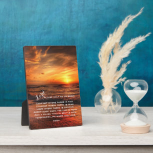 Nursing Student / Nurse Prayer Plaque