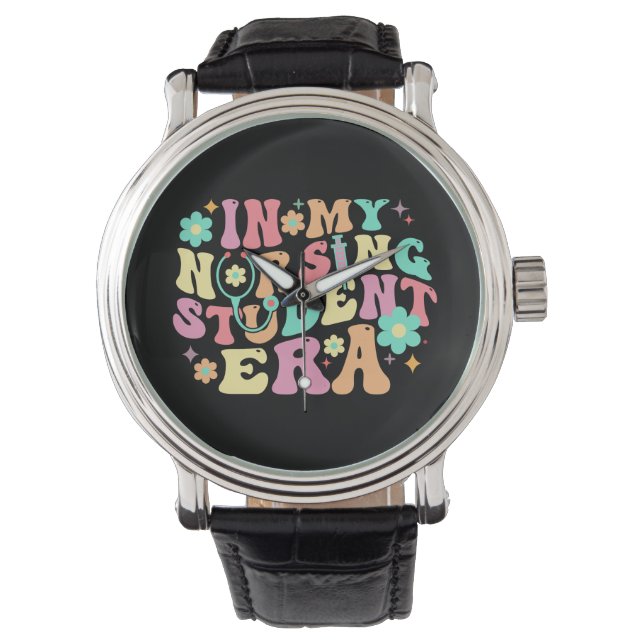 Nursing Student Womens School Nurse In Progress Watch (Front)