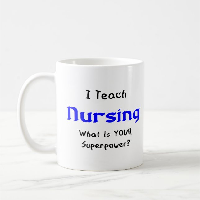 nursing teach coffee mug (Left)